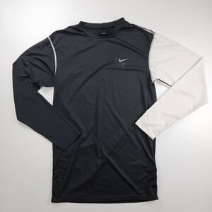 Nike Two-Tone Black and White Long Sleeve Shirt